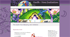 Desktop Screenshot of earth-yoni.com
